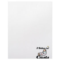 i believe in casts custom letterhead