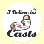 i believe in casts stickers