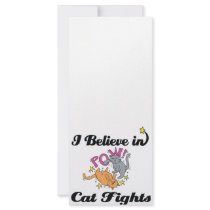 i believe in cat fights rack card template