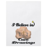 i believe in cave drawings custom flyer
