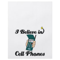 i believe in cell phones personalized flyer