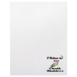 i believe in chalk holders letterhead