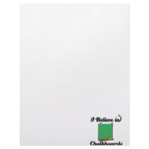 i believe in chalkboards letterhead template