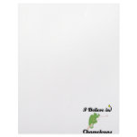i believe in chameleons custom letterhead