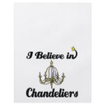 i believe in chandeliers custom flyer