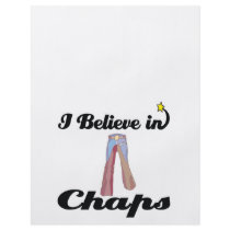 i believe in chaps flyer design