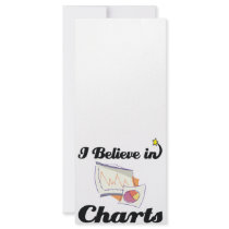 i believe in charts rack card