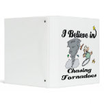 i believe in chasing tornadoes 3 ring binder