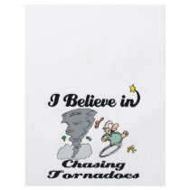 i believe in chasing tornadoes flyer design