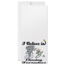 i believe in chasing tornadoes rack card design