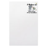 i believe in chasing tornadoes custom stationery