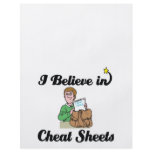 i believe in cheat sheets flyers