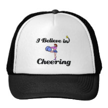 i believe in cheering mesh hats