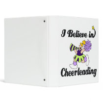 i believe in cheerleading binders