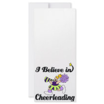i believe in cheerleading rack card design