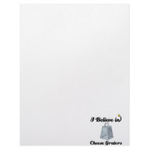 i believe in cheese graters custom letterhead