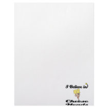 i believe in cheese heads personalized letterhead