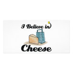i believe in cheese photo cards