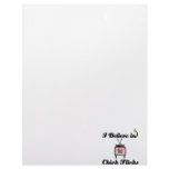 i believe in chick flicks letterhead template