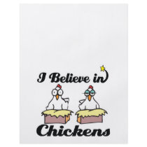 i believe in chickens custom flyer