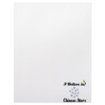 i believe in chinese stars letterhead template