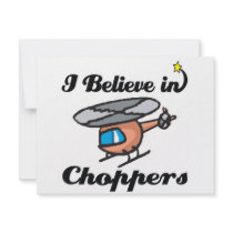 i believe in choppers custom announcements