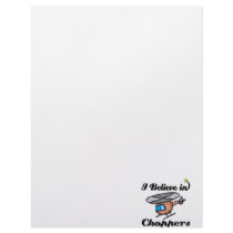 i believe in choppers letterhead
