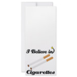 i believe in cigarettes personalized rack card