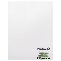 i believe in cigars letterhead