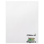 i believe in cigars letterhead