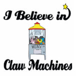 i believe in claw machines acrylic cut out