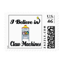 i believe in claw machines stamp