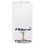i believe in climbing trees rack card