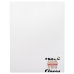 i believe in clones letterhead