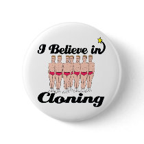 i believe in cloning pinback button