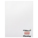 i believe in cloning letterhead