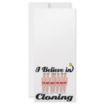 i believe in cloning customized rack card