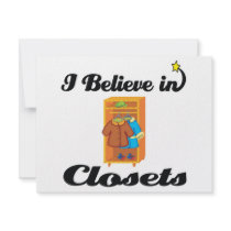 i believe in closets announcement