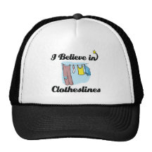 i believe in clotheslines hats
