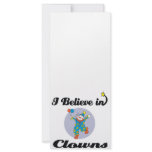i believe in clowns rack cards