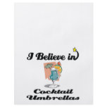 i believe in cocktail umbrellas