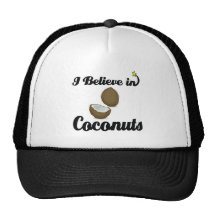 i believe in coconuts hat