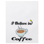 i believe in coffee full color flyer