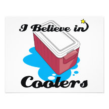 i believe in coolers personalized announcement