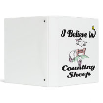 i believe in counting sheep 3 ring binders
