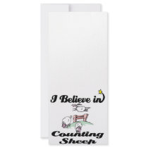i believe in counting sheep rack card
