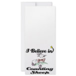 i believe in counting sheep rack card
