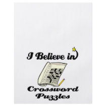 i believe in crossword puzzles flyer