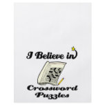 i believe in crossword puzzles flyers