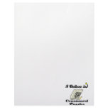 i believe in crossword puzzles customized letterhead